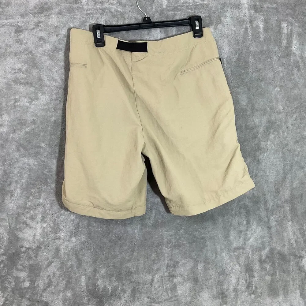 North Face Belted Shorts Men's 32 Hiking Fishing Outdoors Packable zip pockets *
